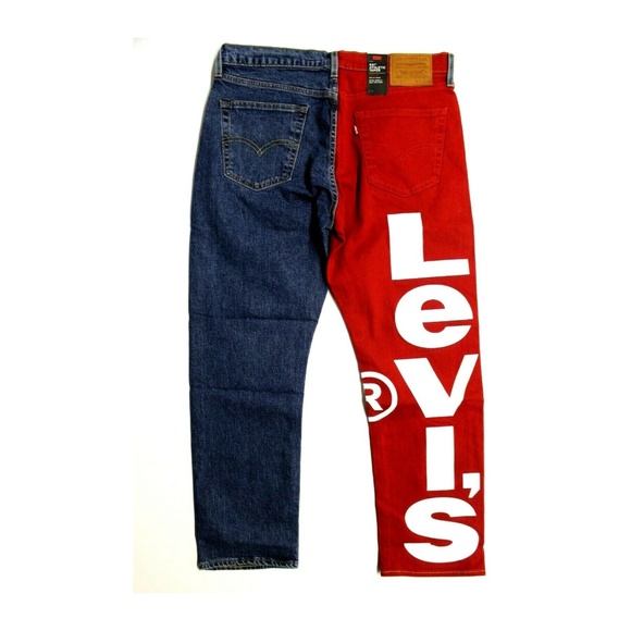 Levi's 541 Athletic Taper Colorblock Jeans - 36x34 - Picture 4 of 5